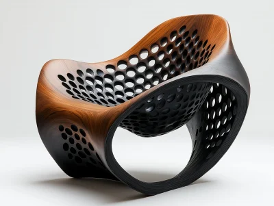 Futuristic Abstract Chair