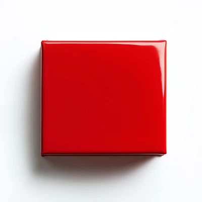 Glossy Red Box