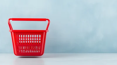 Red Shopping Basket