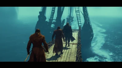 Cinematic Still of the Sea