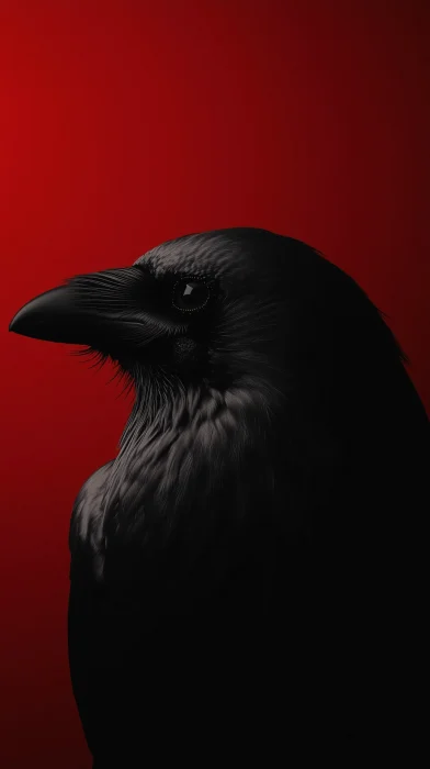 Realistic 3D Raven