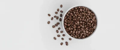 Coffee Beans Flat Lay