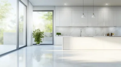 Elegant White Modern Kitchen