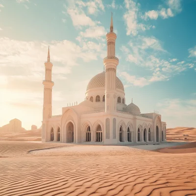 Sunrise Over the Masjid