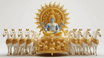 Golden Chariot of Surya