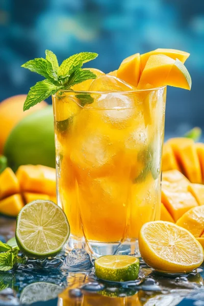Refreshing Mango Lemonade