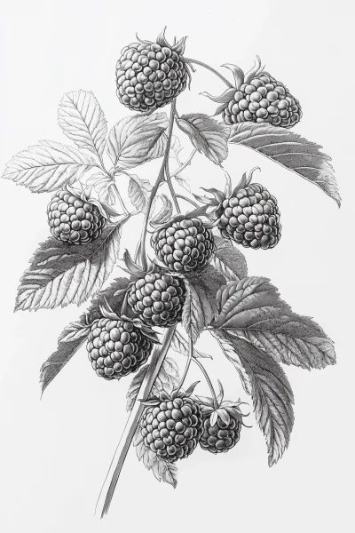 18th Century Raspberry Bush