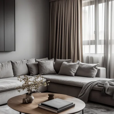 Grey Living Room