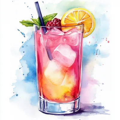 Vibrant Summer Mocktail