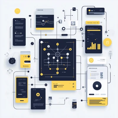 Atomic Design System Infographic