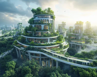 Futuristic Sustainable City