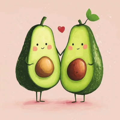 Cute Avocados