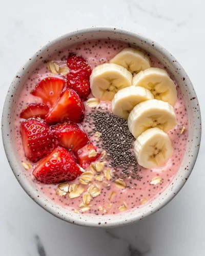 Strawberry Overnight Oats