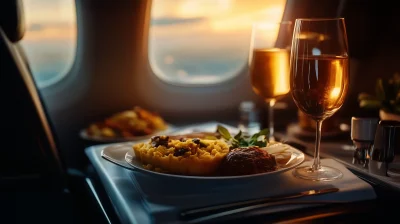 Gourmet Dining in the Sky