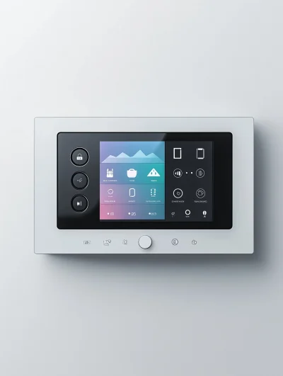 Minimalist Smart Home Control Center