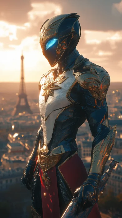 Majestic France Superhero