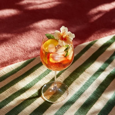 Floral Spritz Cocktail