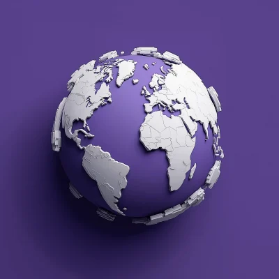 Minimalist Globe Design