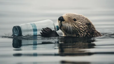 Sea Otter Portrait