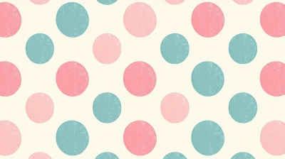 Pastel Polka Dot Pattern