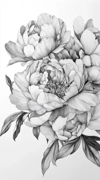 Elegant Peonies