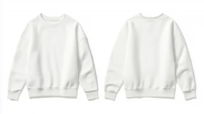 White Heavyweight Men’s Sweater