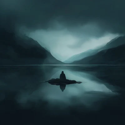 Lonely Dark Lake