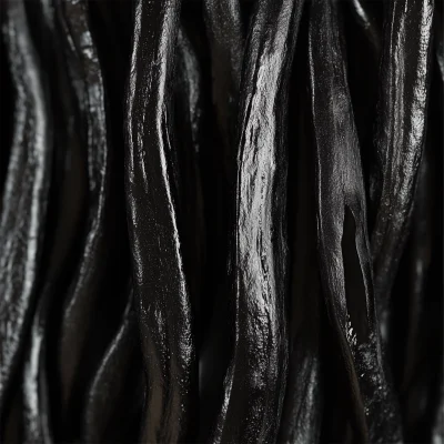 Close Up of Black Vanilla Beans