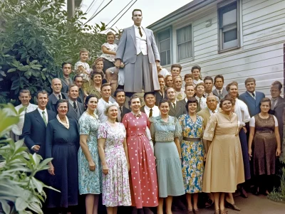 1950s Diverse Amish Fashion Shoot