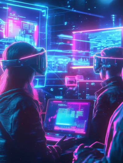 Futuristic Digital Exploration