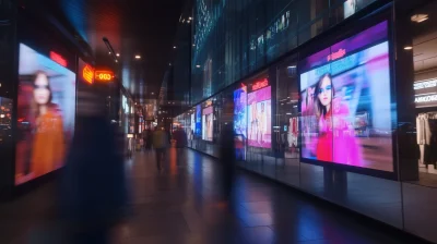 Cyberpunk Shopping District