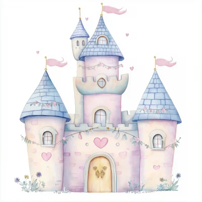 Adorable Fairy Tale Castle