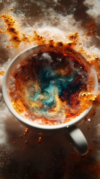 Cosmic Coffee Cup