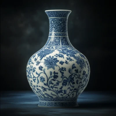 Oriental Style Vase