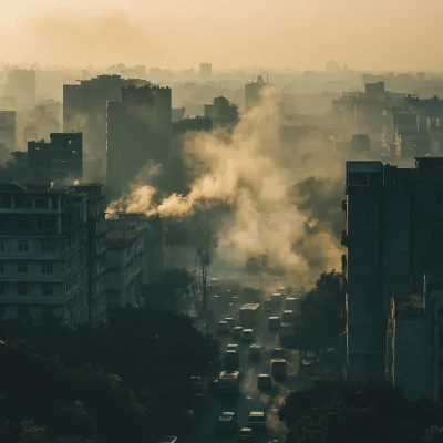 Pollution in Dhaka City