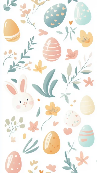 Pastel Easter Icons