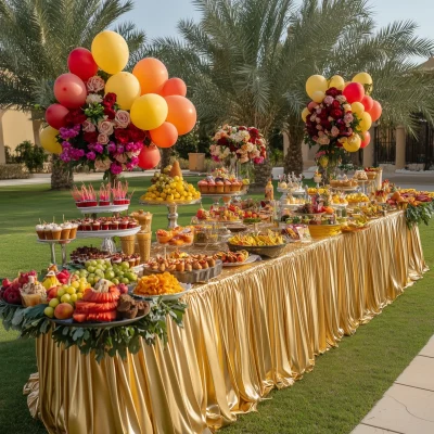 Elegant Birthday Party Setup