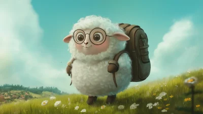 Curious Little Sheep