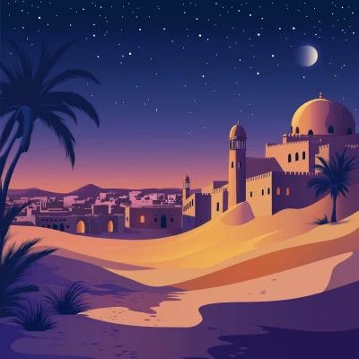 Night in the Desert