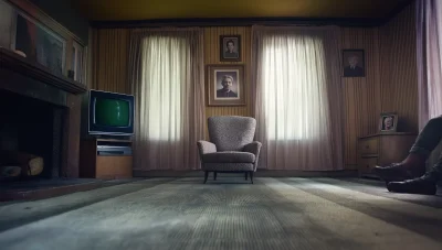 Creepy Old Living Room