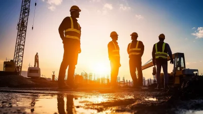 Morning at the Construction Site