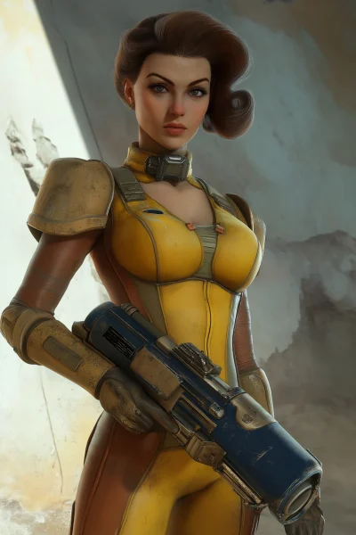 Fallout Pin Up Character