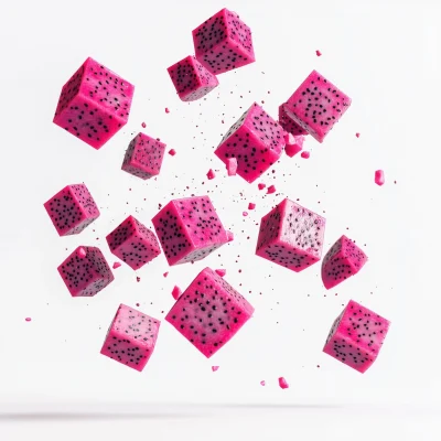 Flying Dragon Fruit Cubes