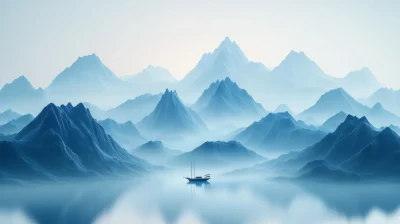 Serene Mountain Landscape