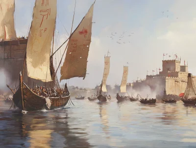 Medieval Naval Battle