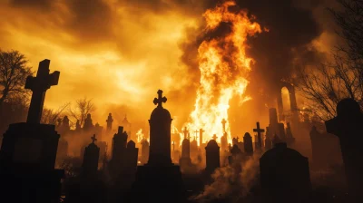 Inferno in the Cemetery