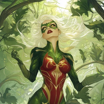 Nature Inspired Superheroine