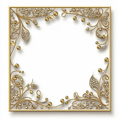 Stylized Golden Frame