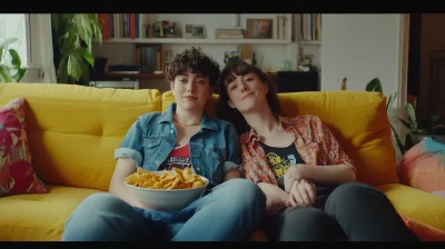 Queer Couple in Apartment