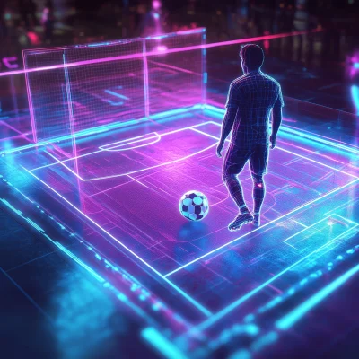 Holographic Soccer Field